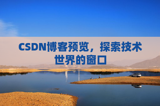 CSDN博客预览,探索技术世界的窗口